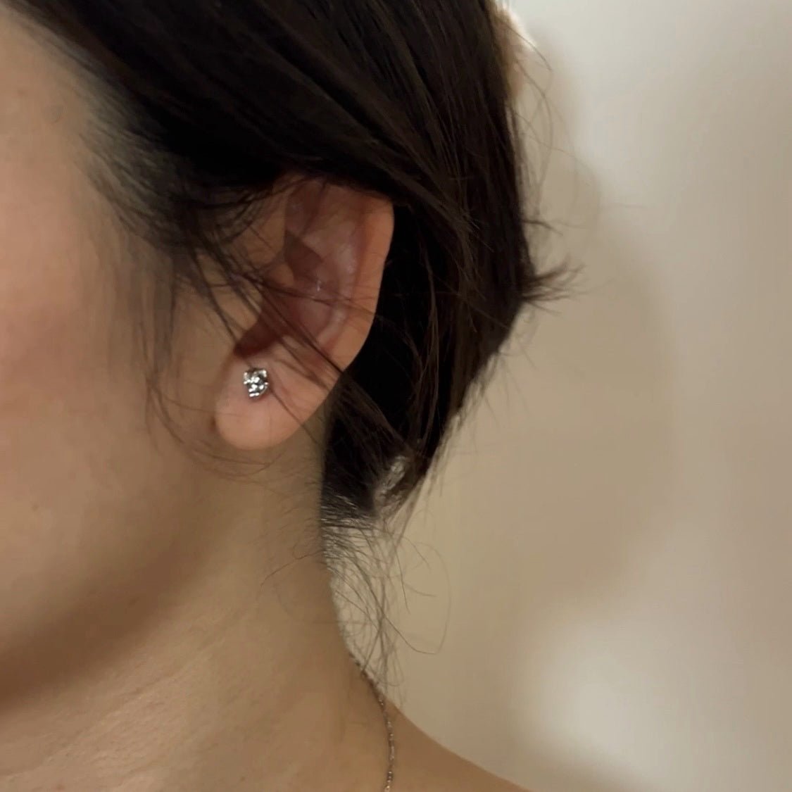 Minimal Dome Studs - Iron Petals