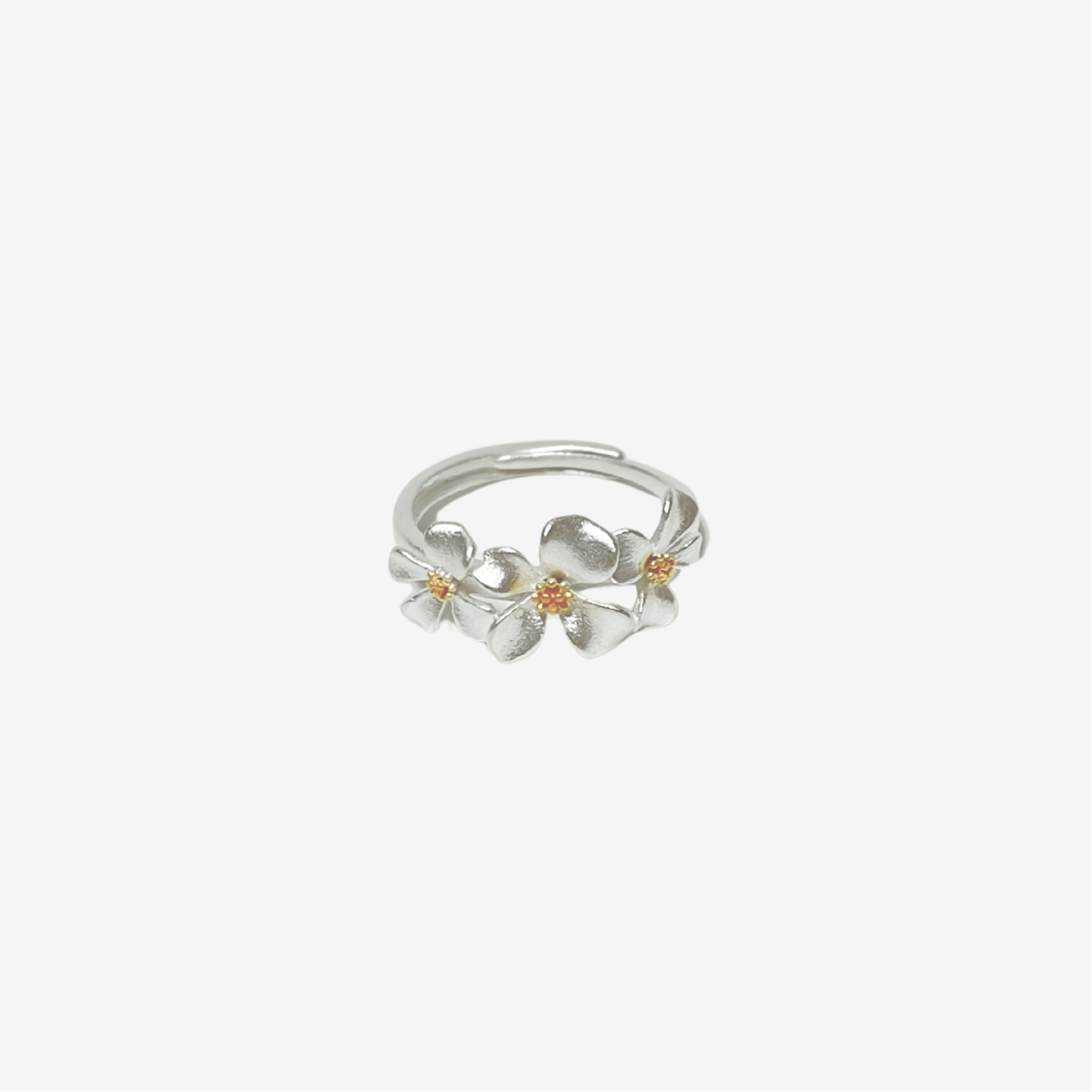 Pure Bloom Ring - Iron Petals