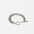 Unisex Double Layer Chain Bracelet - Iron Petals
