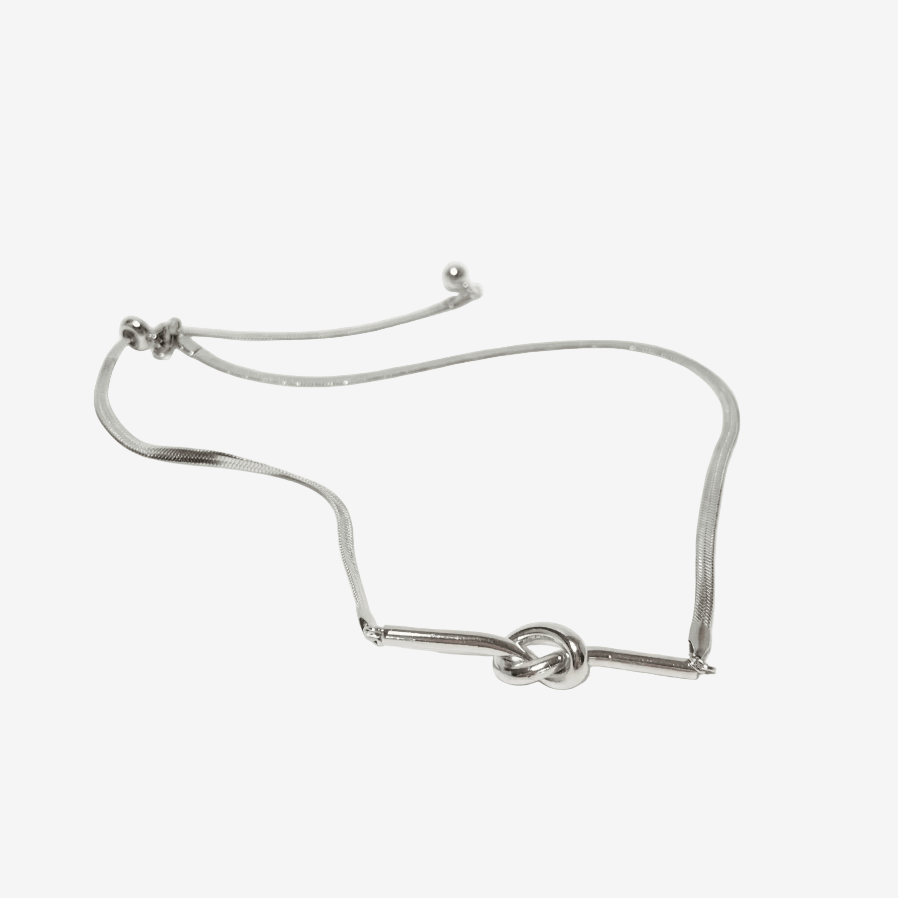 Unisex Knot Choker - Iron Petals